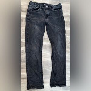 Bluenotes Brodie Slim Straight Black Denim Jeans Size 29 Size 8